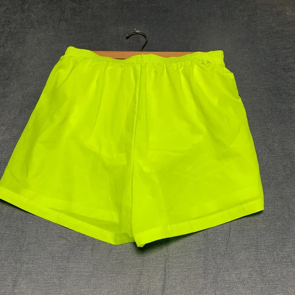 Nike Dri-FIT Flex Stride Running Shorts Men 2XL Volt Yellow Brief-Lined Athletic